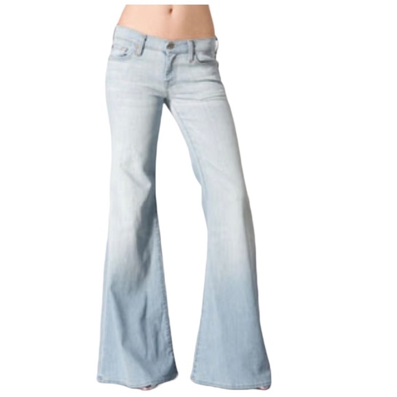 7 For All Mankind Denim - Y2K: 7 For All Mankind: super flare jeans
